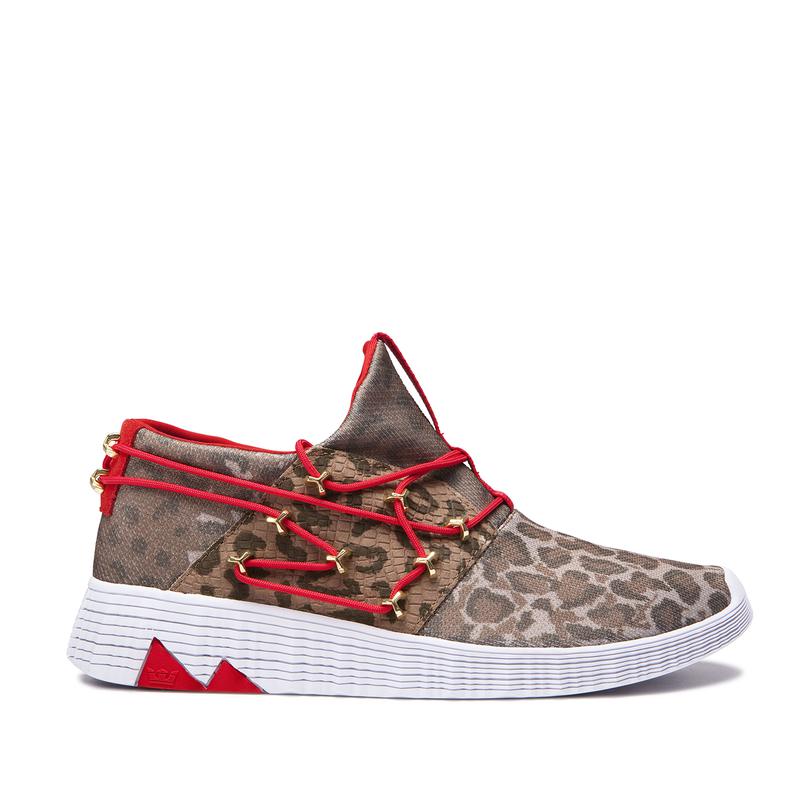 Supra MALLI Sneaker Low Damen Leopard Deutschland LMJDI7349